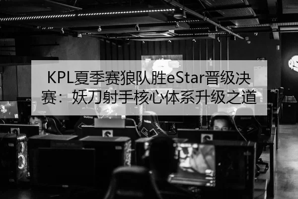 KPL夏季赛狼队胜eStar晋级决赛：妖刀射手核心体系升级之道